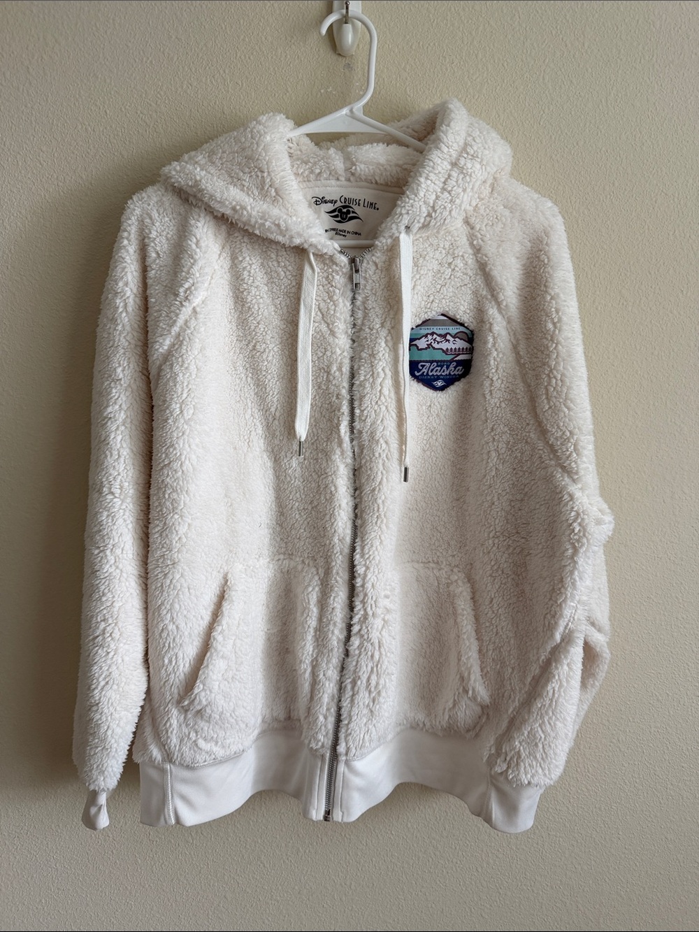 Disney Cruise Line Alaska Sherpa Zip Up Hoodie